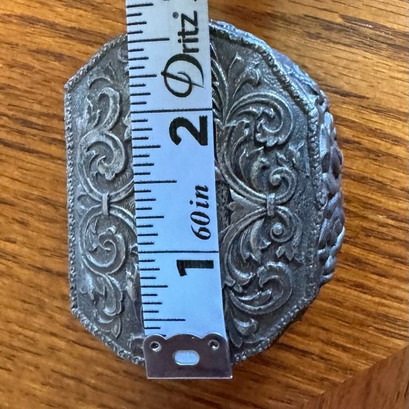 Vintage,Pewter Style Box,Silver Box,Jewelry - Picture 7 of 7